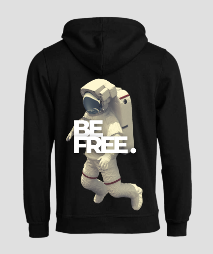 Be Free hoodie - The best brand for techno clothing and outfits