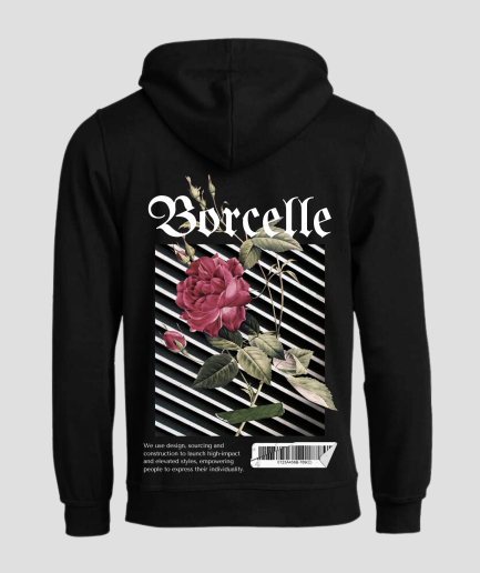 Borcelle hoodie - Techno brand for clothing and rave outfits