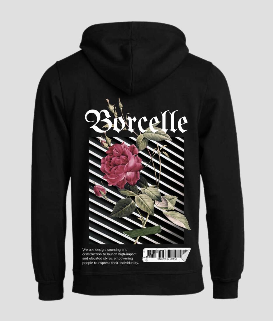 Borcelle hoodie - Techno brand for clothing and rave outfits