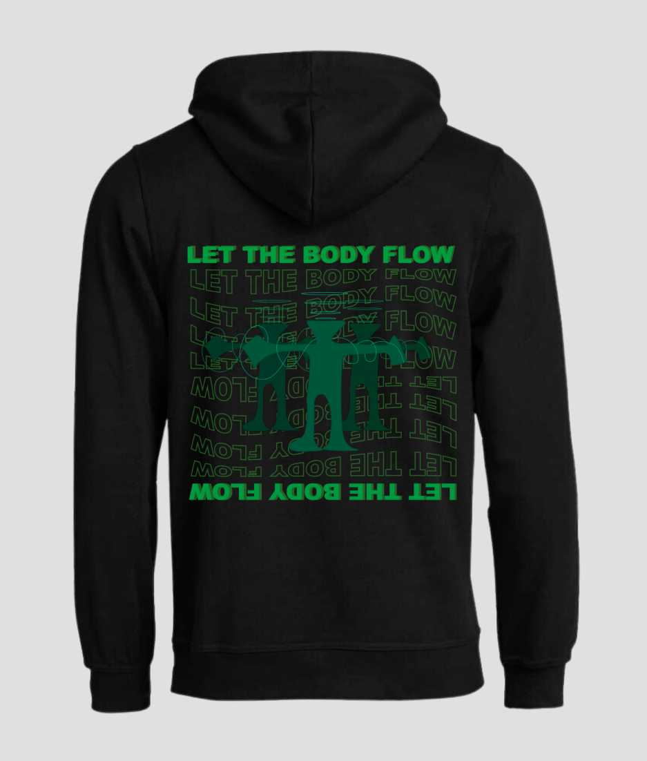 Flow hoodie - Festival and techno rave hoodie clothing