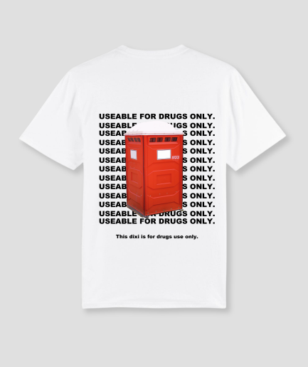 Portable toilet dixi - Techno tshirt