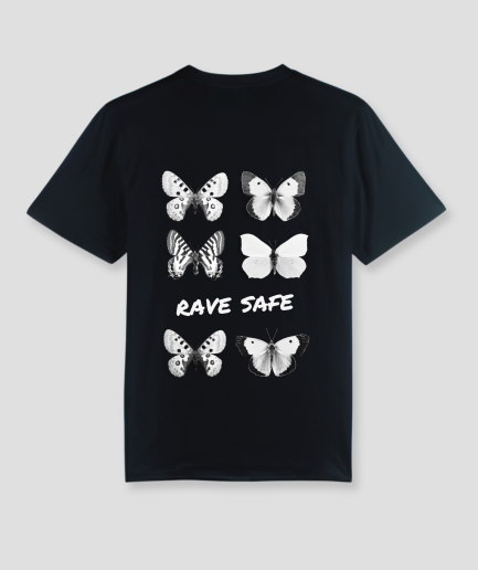 Rave safe butterfly - summer festival fashion