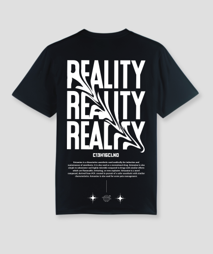 Reality - Techno hardcore rave tshirt