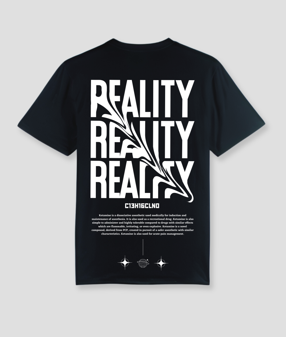 Reality - Techno hardcore rave tshirt