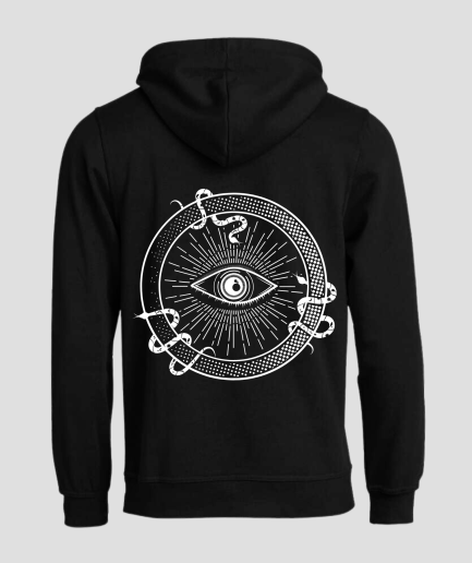 The EYE hoodie - hardstyle rave hoodie