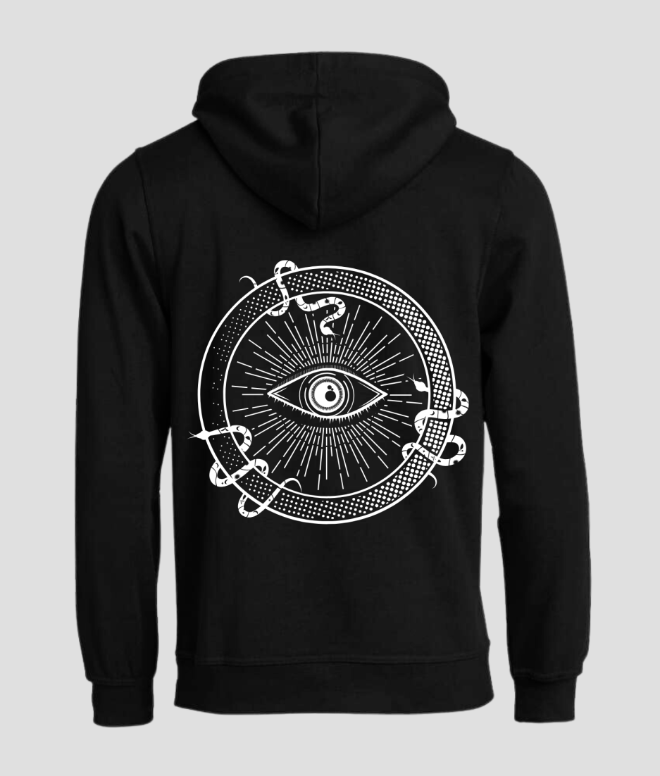 The EYE hoodie - hardstyle rave hoodie