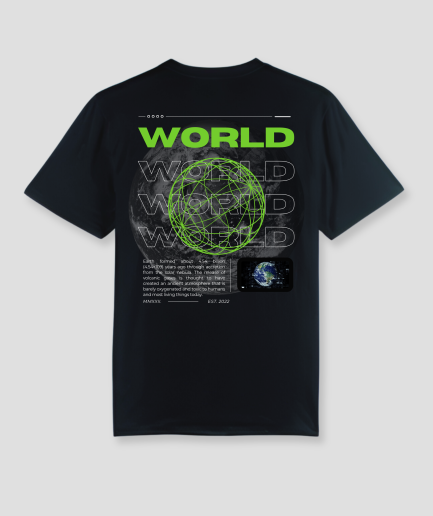 World - Techno festival tshirt